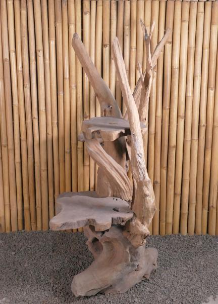Product image 9 of the product “Shelf made of teak wood about approx. 150cm height ”